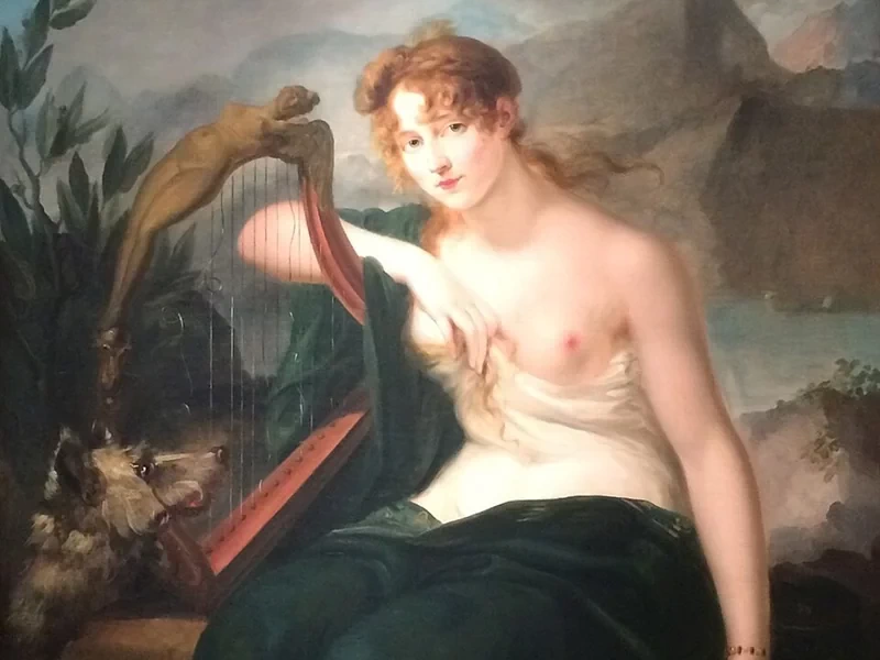 1761-Robert Fagan - Ritratto di una signora come Hibernia, c. 1801